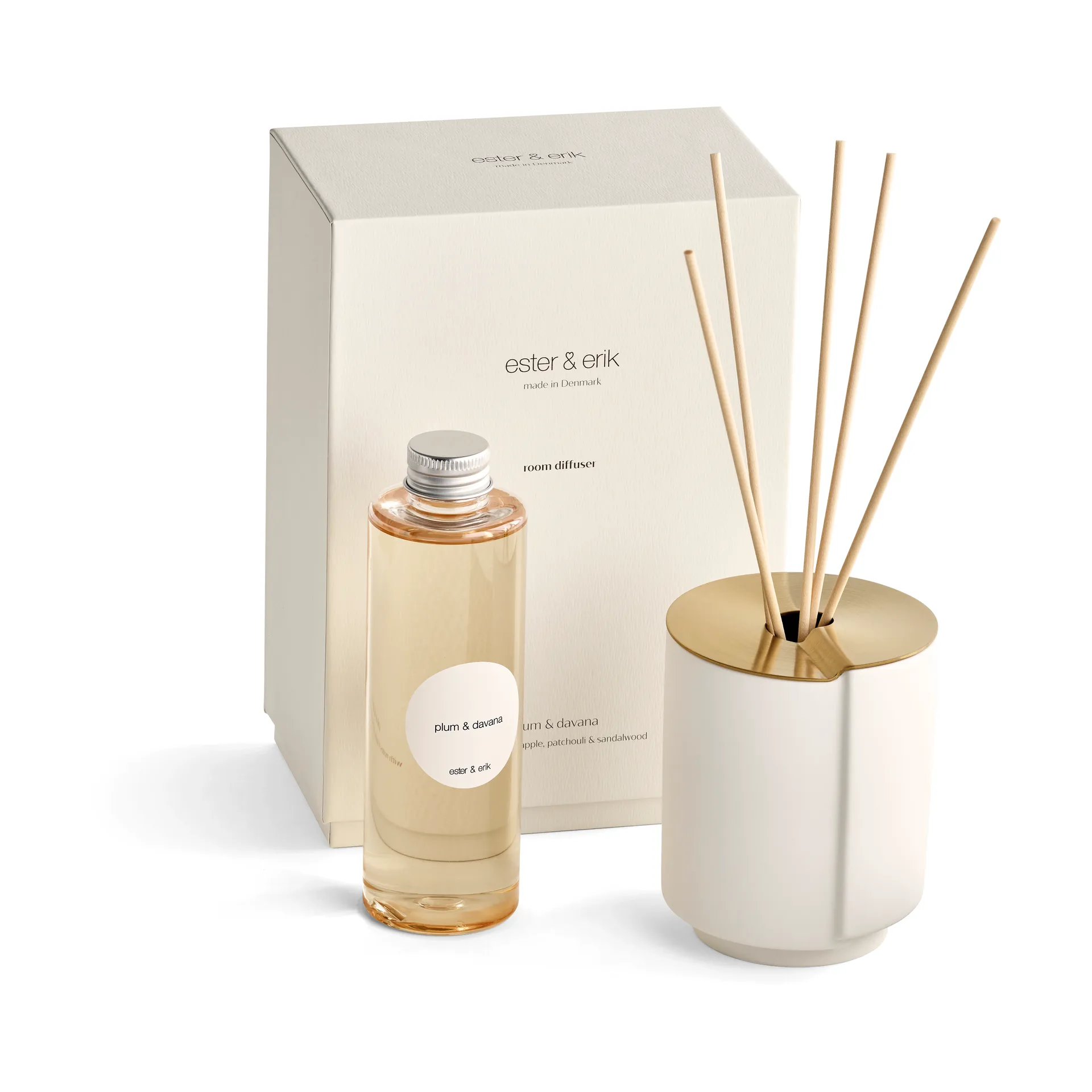 ester & erik duftpinde, Plum & davana ester & erik