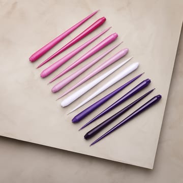 ester & erik lys 4-pak mat - Airy violet 12, 32 cm - ester & erik