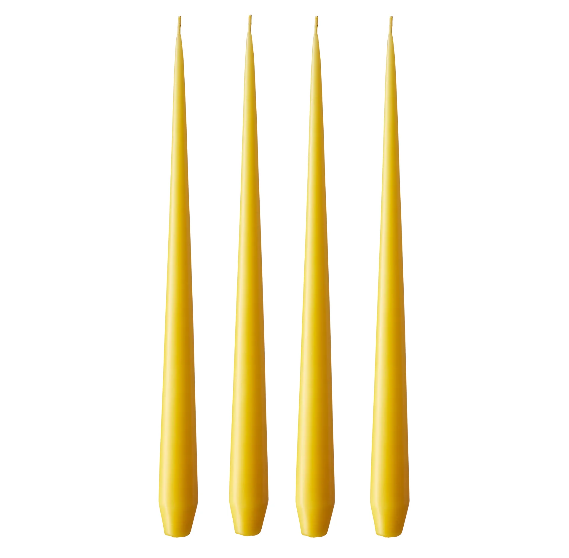 ester & erik lys 4-pak mat, dark Lemon drop 15/2, 32 cm ester & erik