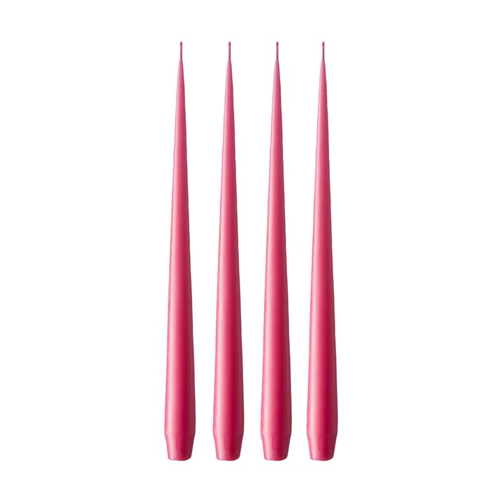 ester & erik lys 4-pak mat - Deep pink 41/2, 32 cm - Ester & erik