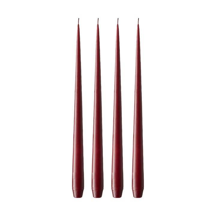 ester & erik lys 4-pak mat - Deep wine 44/2, 42 cm - Ester & erik
