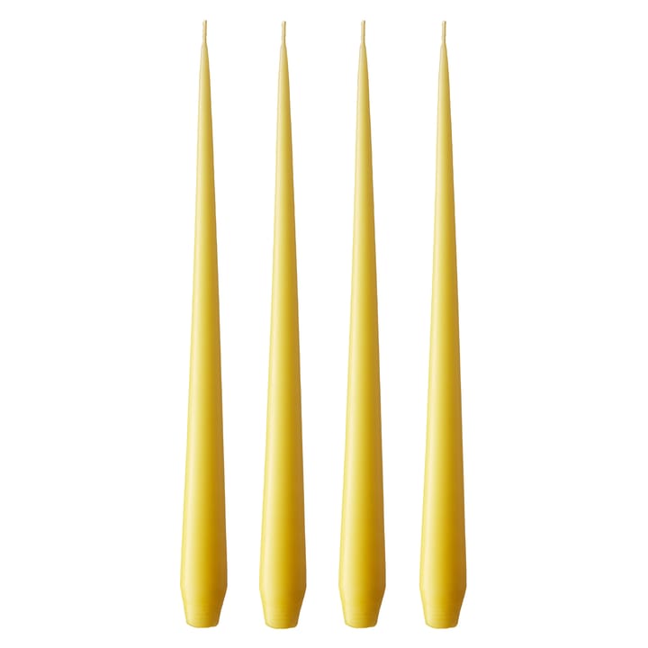 ester & erik lys 4-pak mat - Lemon drop 15, 32 cm - Ester & erik
