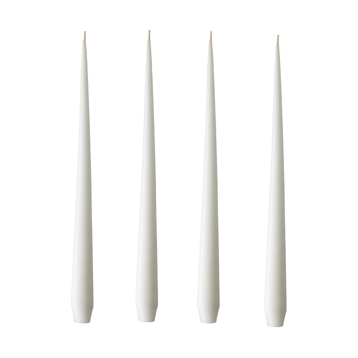 ester & erik lys 4-pak mat - pure white, 32 cm - Ester & erik