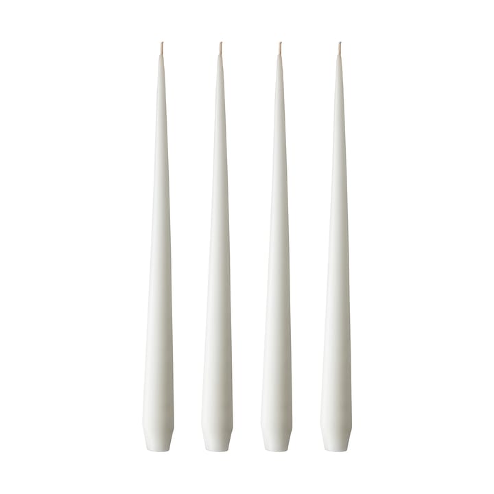 ester & erik lys 4-pak mat - pure white, 42 cm - Ester & erik