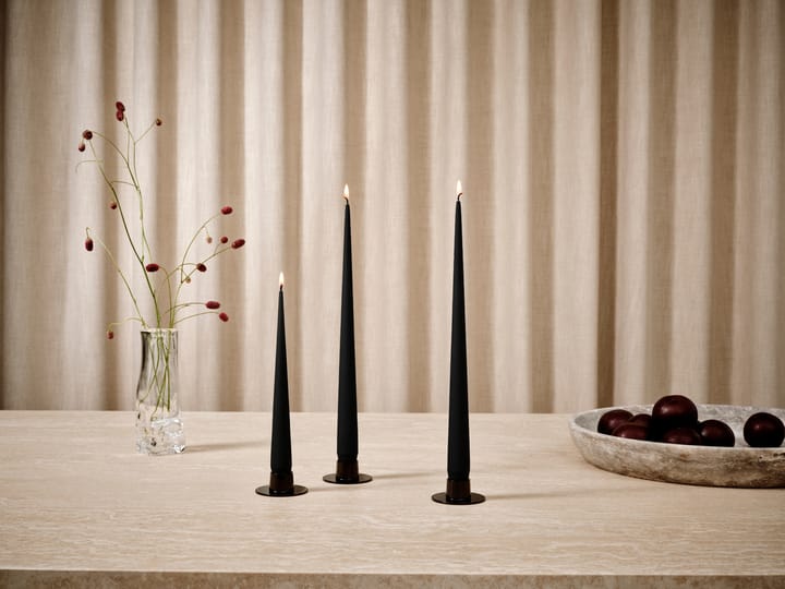 ester & erik lys 4-pak mat, Velvet matt black 95, 42 cm ester & erik