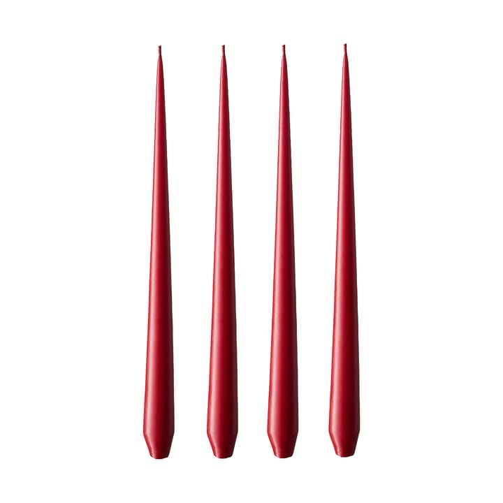 ester & erik lys 4-pak mat - winter berry, 42 cm - Ester & erik
