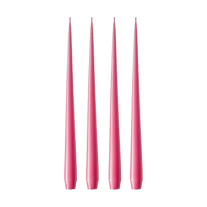 ester & erik lys Lakeret 4-pak - Clear pink 41, 32 cm - Ester & erik