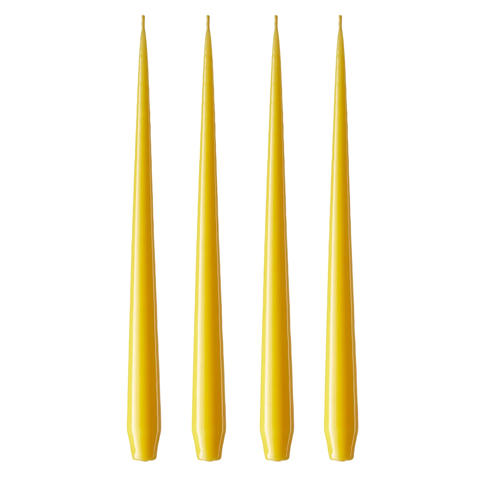 ester & erik lys Lakeret 4-pak, dark Lemon drop 15/2-0, 32 cm ester & erik
