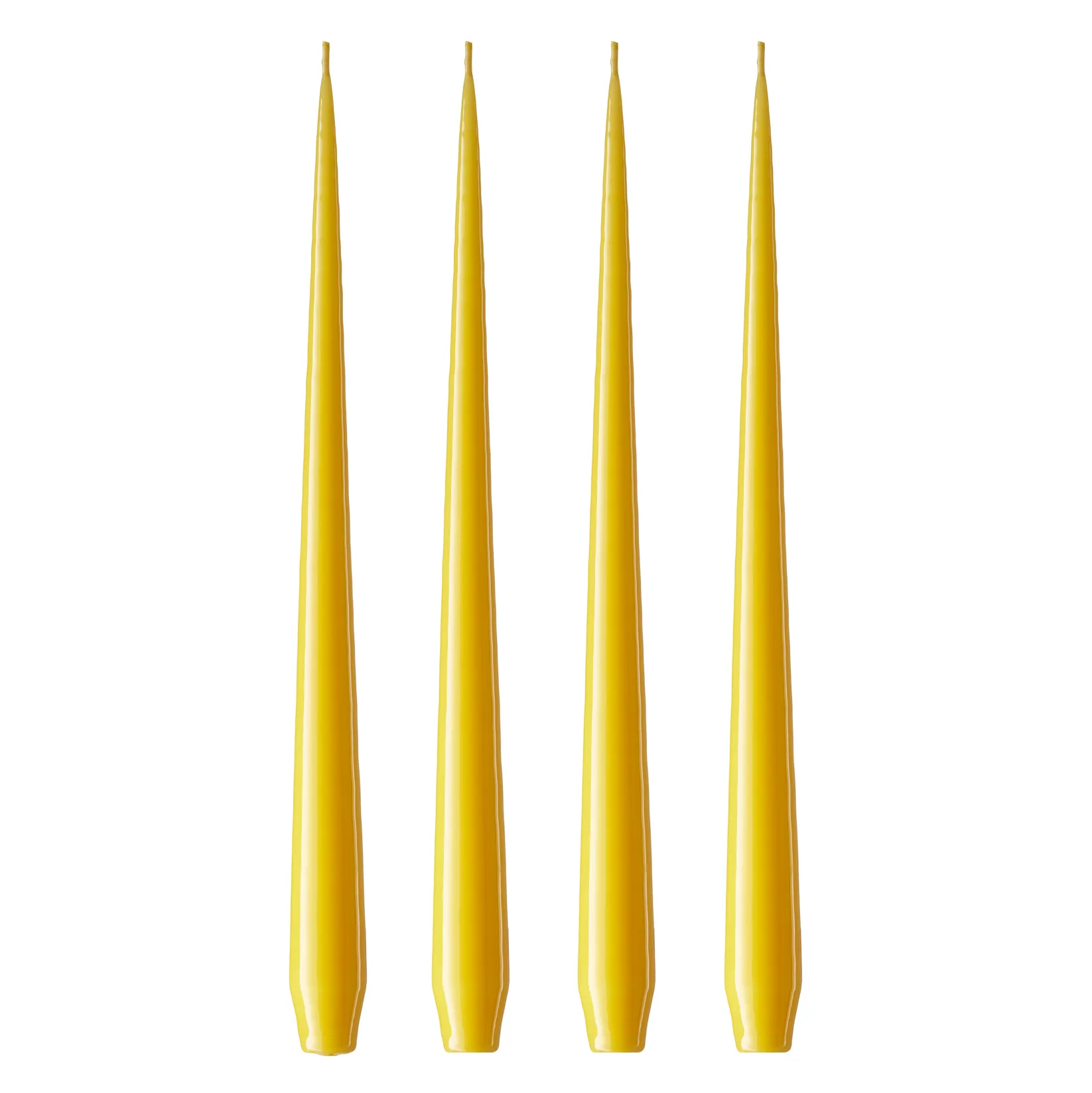 ester & erik lys Lakeret 4-pak, dark Lemon drop 15/2-0, 42 cm ester & erik