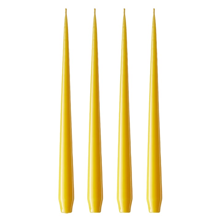 ester & erik lys Lakeret 4-pak - dark Lemon drop 15/2-0, 42 cm - Ester & erik