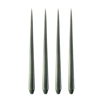 ester & erik lys Lakeret 4-pak - green soil, 42 cm - ester & erik