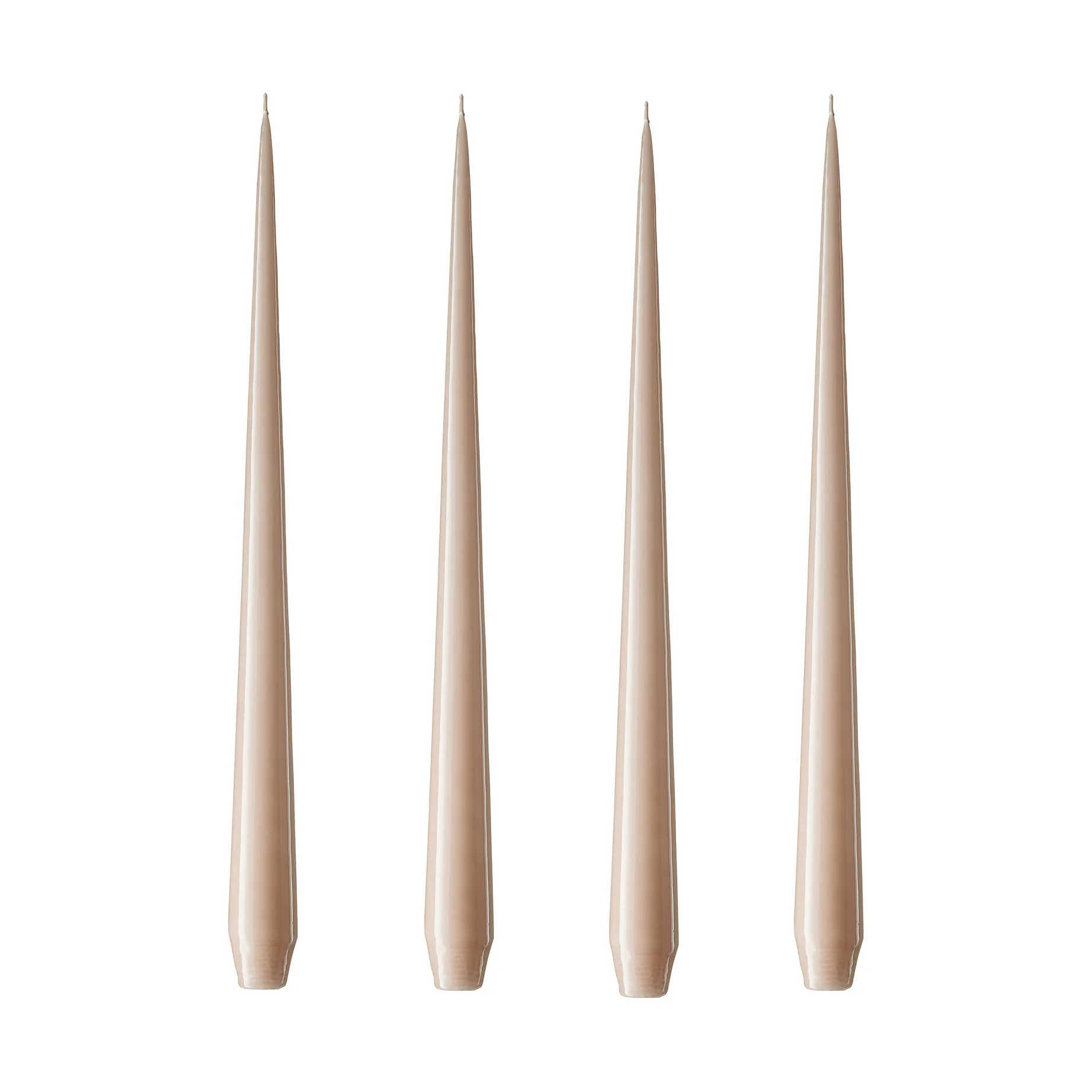 ester & erik lys Lakeret 4-pak, ice latte, 32 cm ester & erik