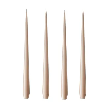 ester & erik lys Lakeret 4-pak - ice latte, 32 cm - ester & erik