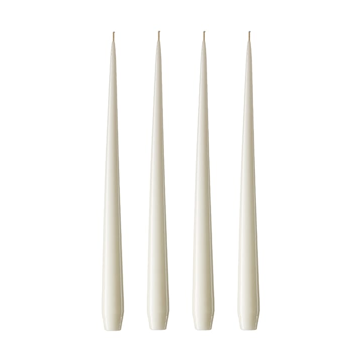 ester & erik lys Lakeret 4-pak - ivory, 42 cm - Ester & erik