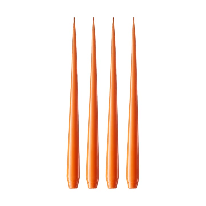 ester & erik lys Lakeret 4-pak - Mild orange 16, 32 cm - Ester & erik