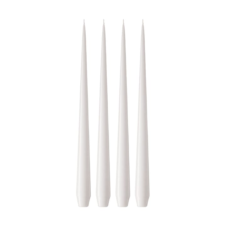ester & erik lys Lakeret 4-pak - White ash 21, 42 cm - Ester & erik