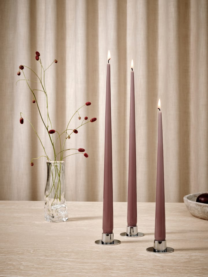 ester & erik lys Lakeret 4-pak, Winter rose 84, 32 cm ester & erik