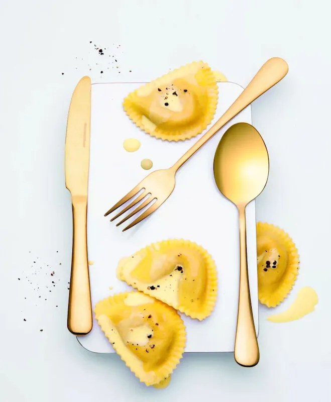 Eternum Napoli bestiksæt 16 dele, Guld Eternum