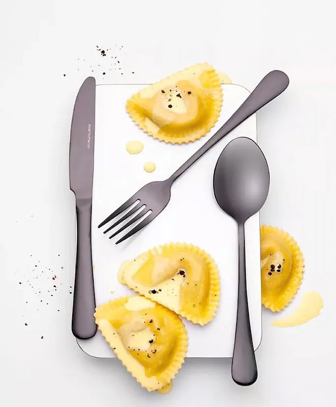 Eternum Napoli bestiksæt 16 dele, Sort Eternum