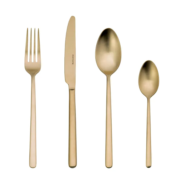 Eternum Nardo bestiksæt 16 dele - Champagne - Eternum