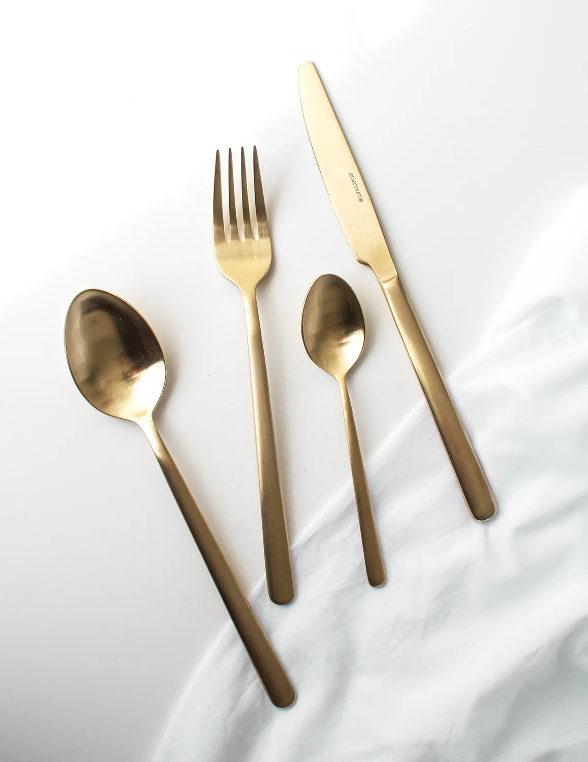 Eternum Nardo bestiksæt 16 dele, Champagne Eternum