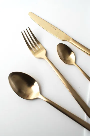 Eternum Nardo bestiksæt 16 dele - Champagne - Eternum