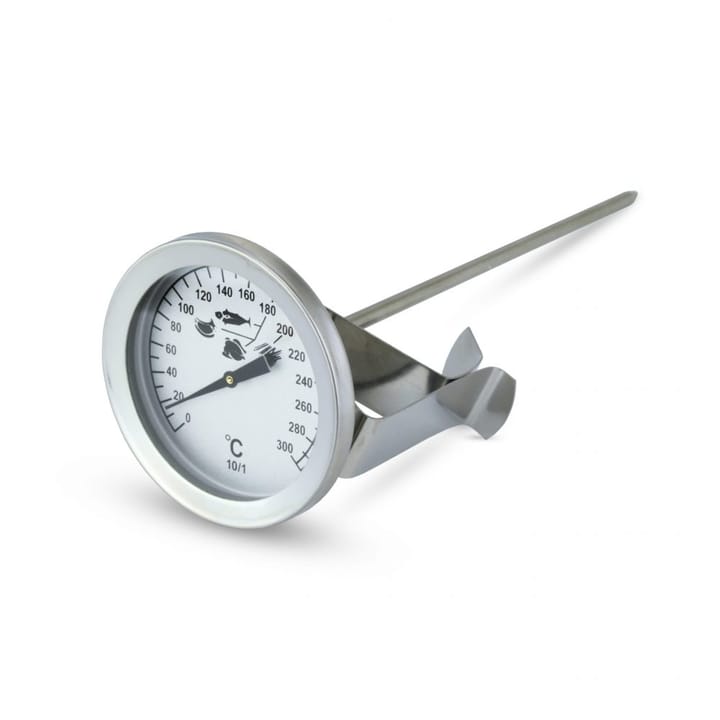 Frituretermometer med holder - Rustfrit stål - ETI