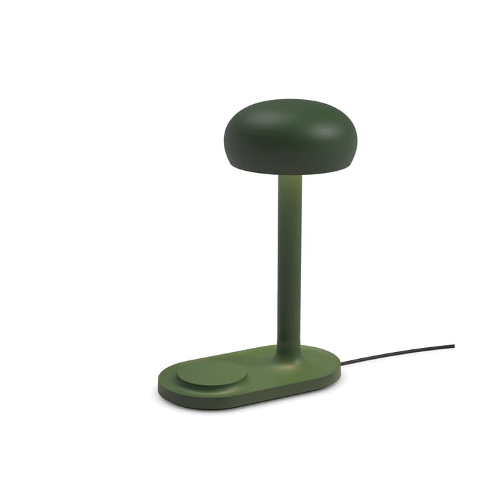 Emendo bordlampe med Qi-oplader, Emerald green Eva Solo