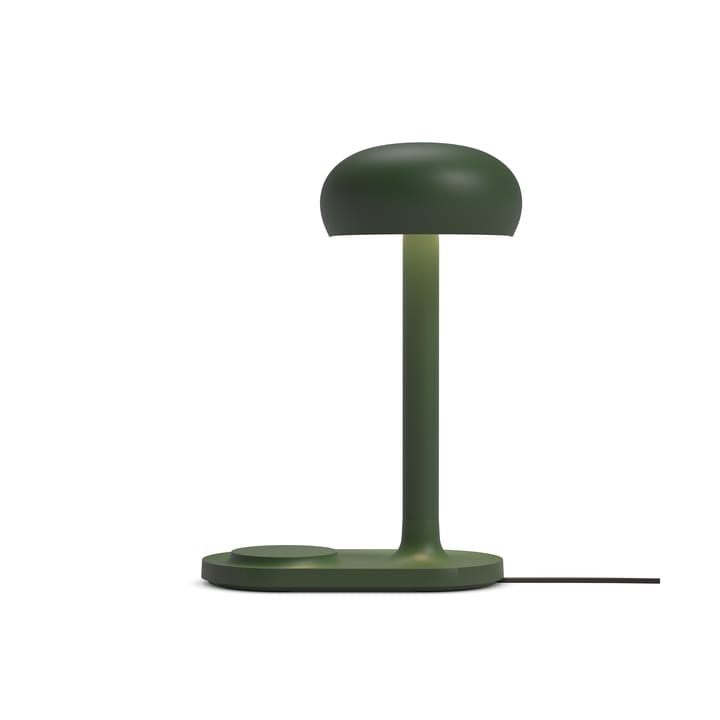 Emendo bordlampe med Qi-oplader, Emerald green Eva Solo