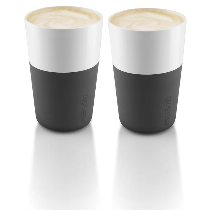 Eva Solo Cafe Latte krus 2-pak - Black - Eva Solo