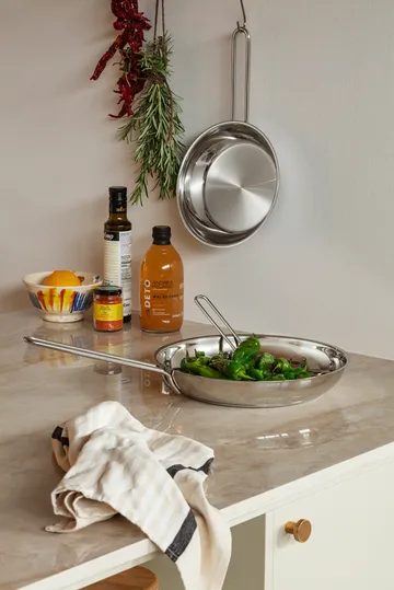 Eva Solo steel base stegepande - Stainless steel, Ø20 cm - Eva Solo