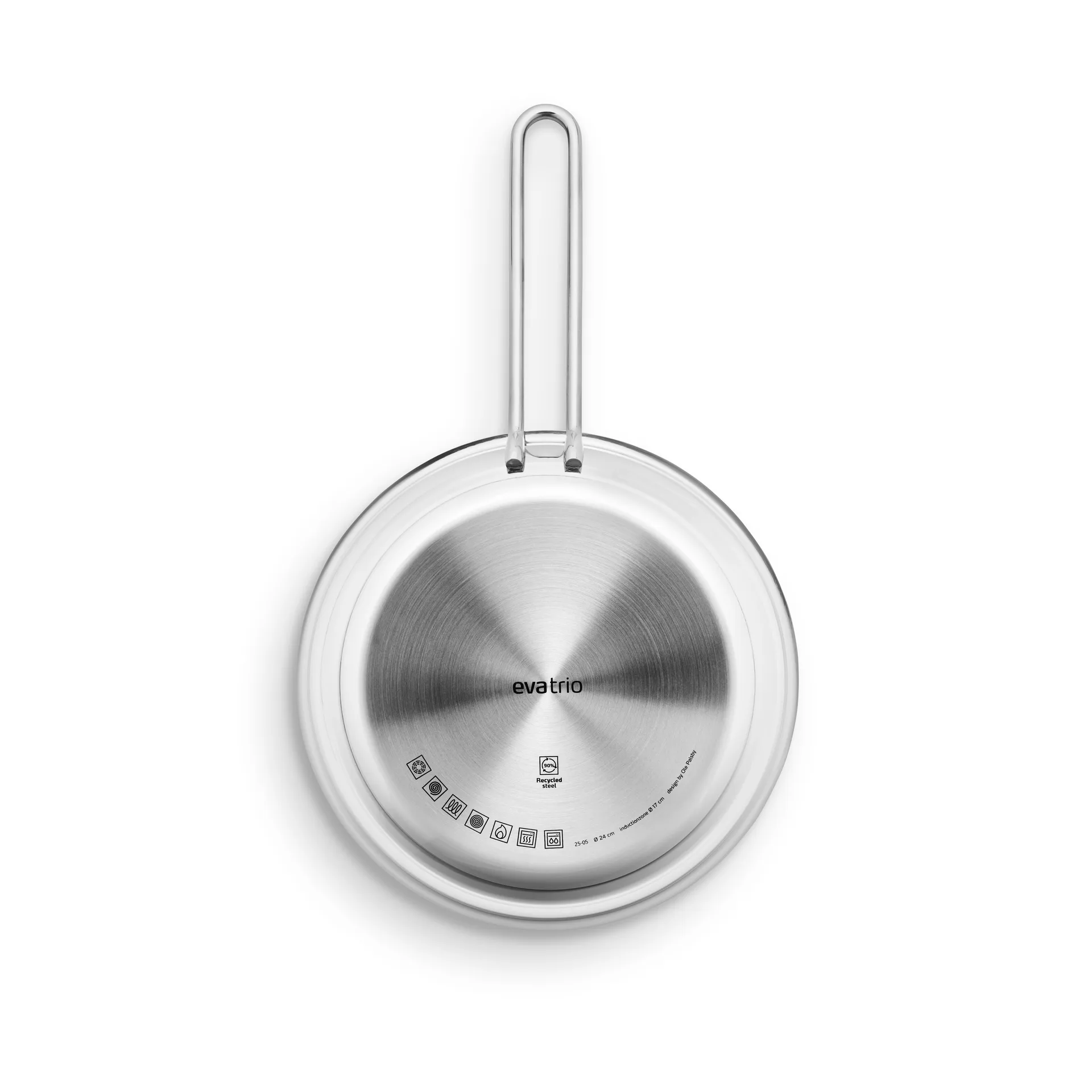 Eva Solo steel base stegepande, Stainless steel, Ø24 cm Eva Solo