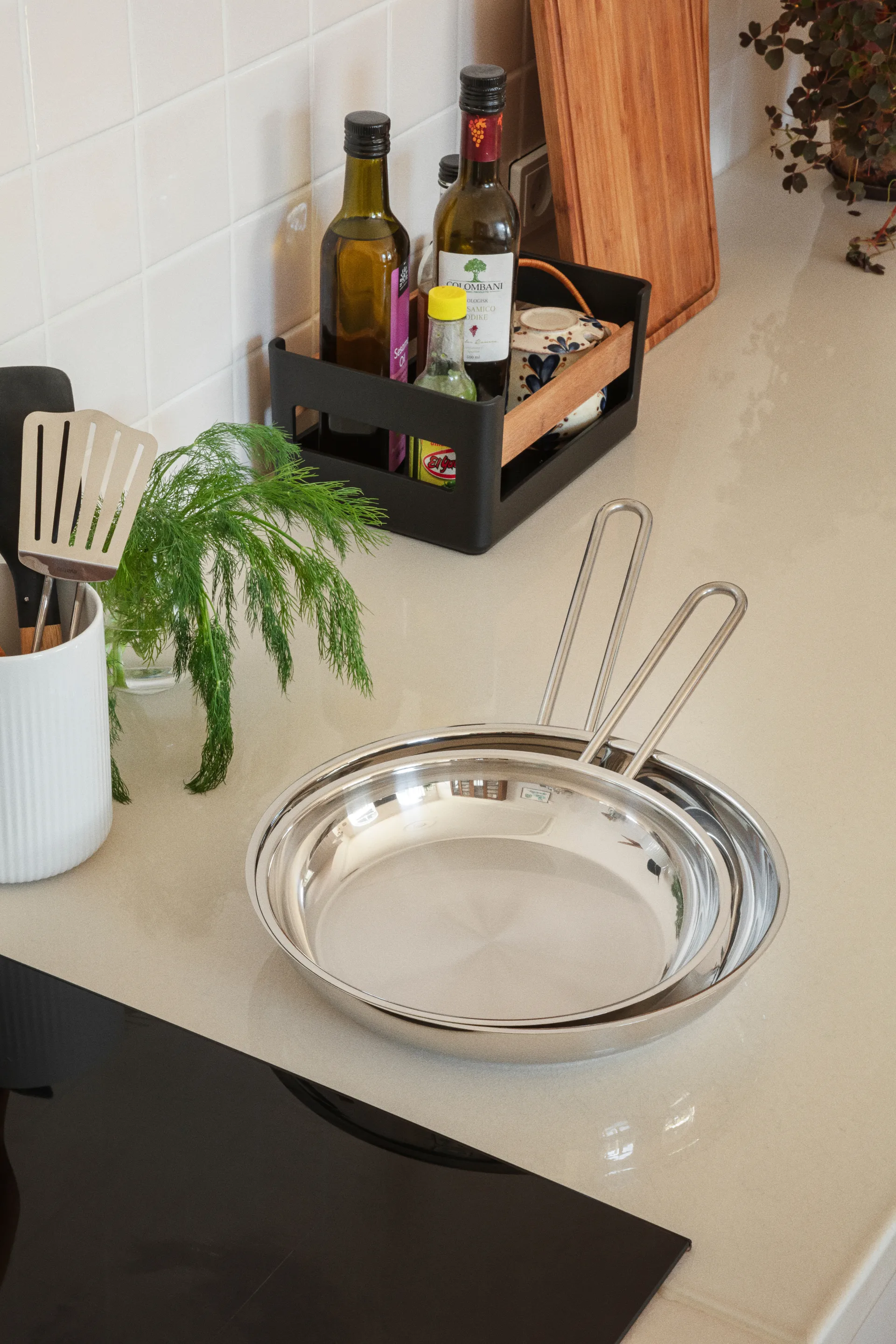 Eva Solo steel base stegepande, Stainless steel, Ø28 cm Eva Solo