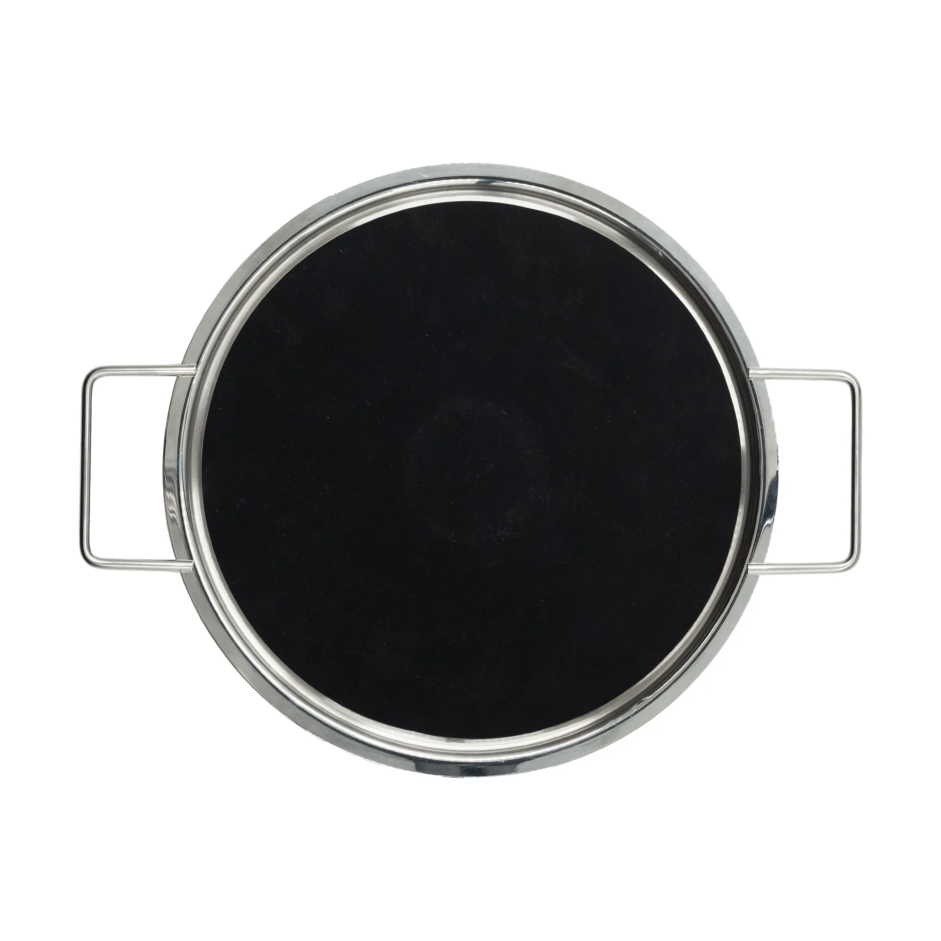 Eva Trio hældelåg genanvendt rustfrit stål, Ø24 cm Eva Solo