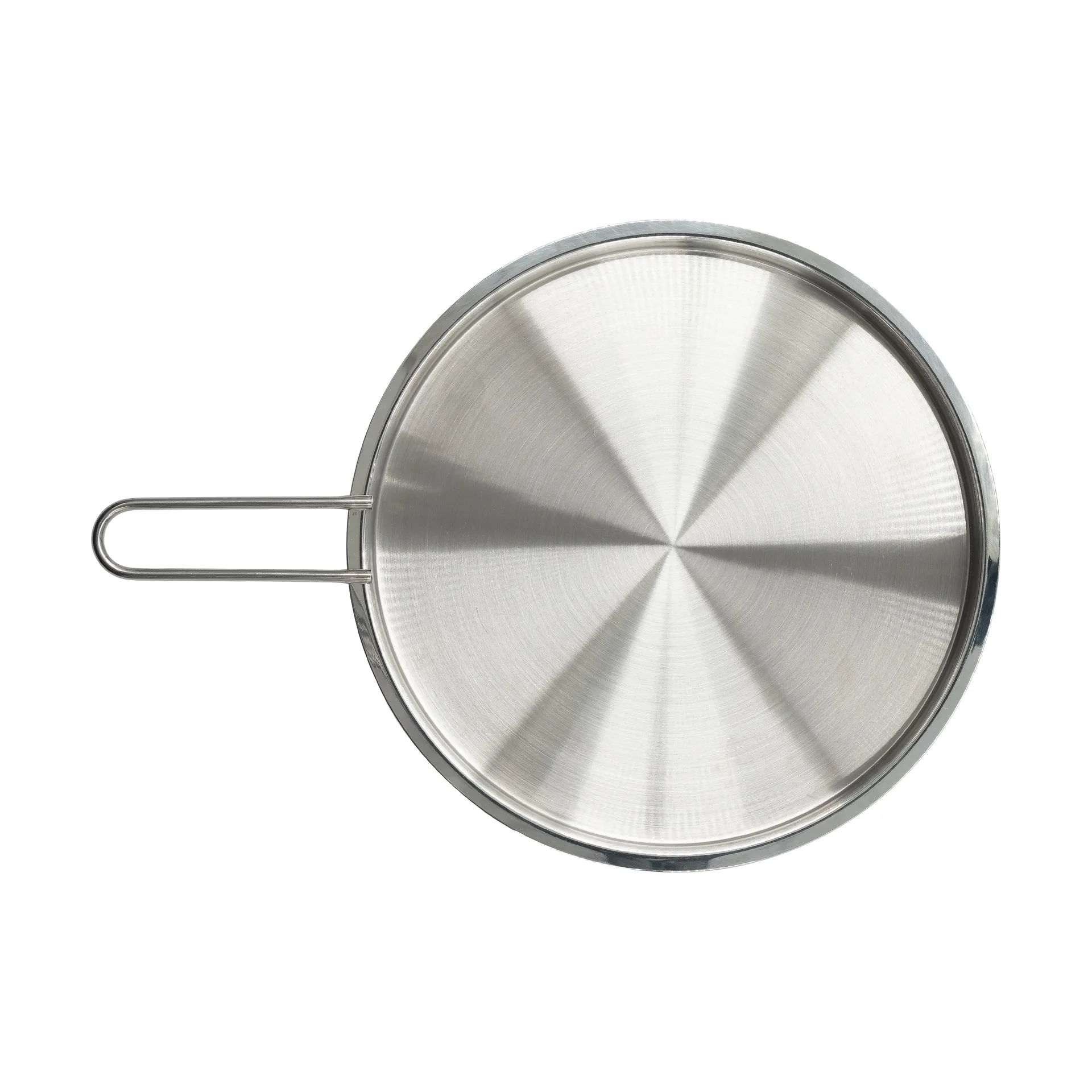 Eva Trio tallerkenlåg genanvendt rustfrit stål, Ø24 cm Eva Solo