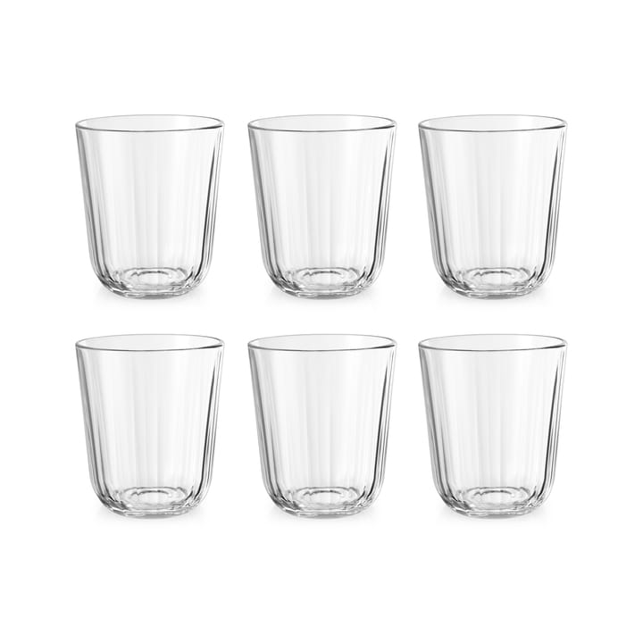 Facet drikkeglas 27 cl 6-pak - Klar - Eva Solo