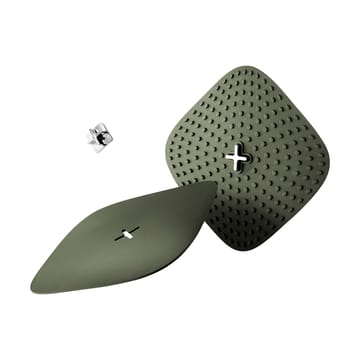 Green Tool grydelapper med krog 18x18 cm 2-pak - Grøn - Eva Solo