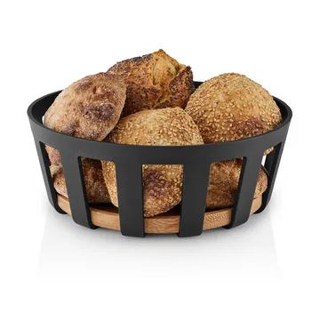 Nordic Kitchen brødkurv - Black, large, Ø24,5 cm - Eva Solo