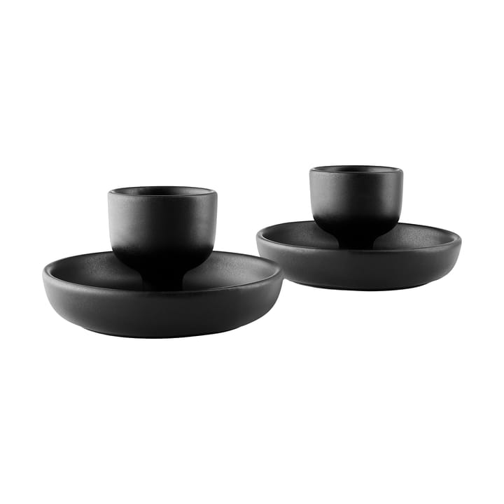 Nordic kitchen æggebæger 2-pak, Black Eva Solo