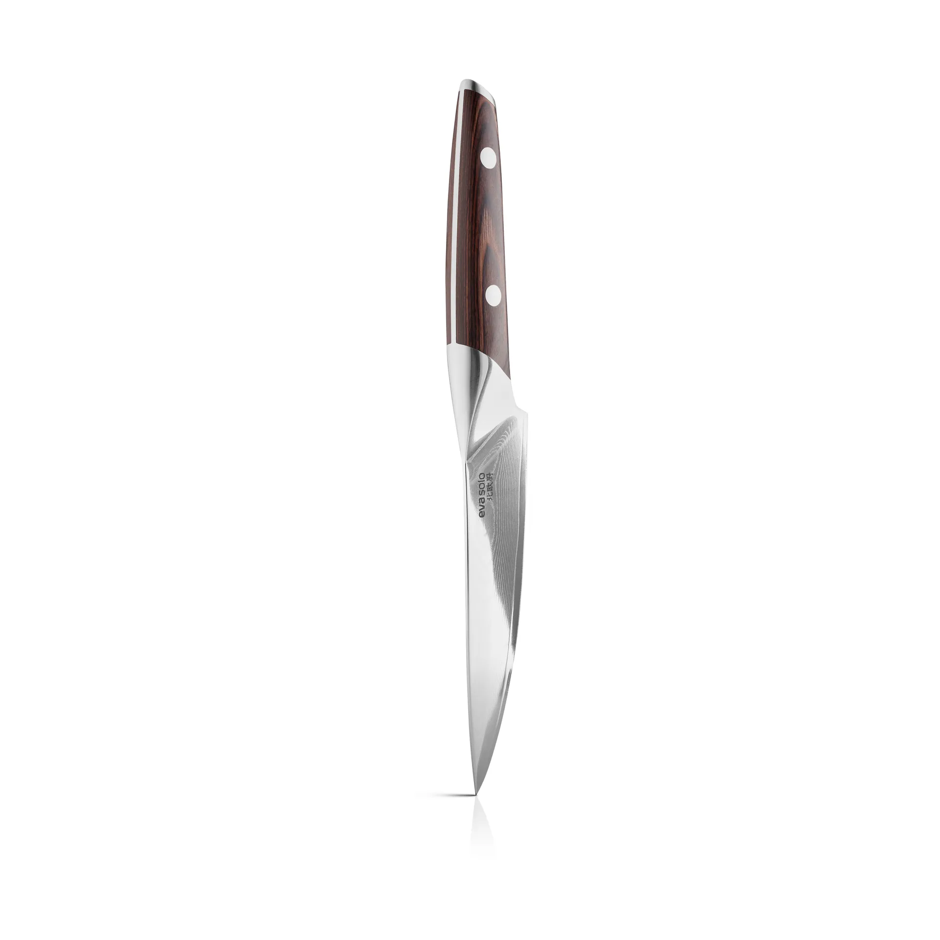 Nordic Kitchen grøntsagskniv 13 cm, Damaskusstål Eva Solo