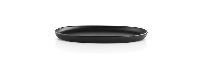 Nordic kitchen oval tallerken 18,5x26 cm, Sort Eva Solo