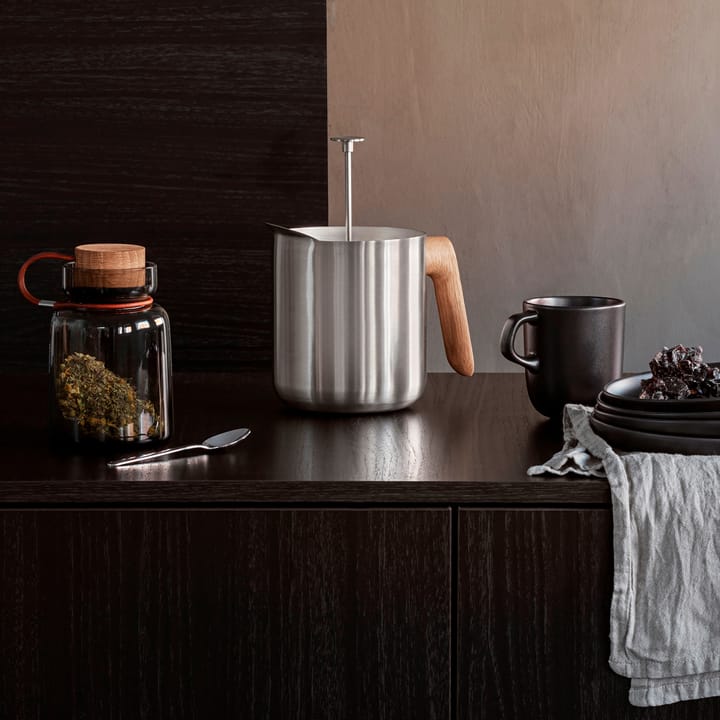 Nordic Kitchen stempelkande til te, Rustfrit stål Eva Solo