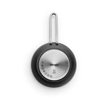 Professional Laser Titanium Slip-Let stegepande - Black, Ø20 cm - Eva Solo