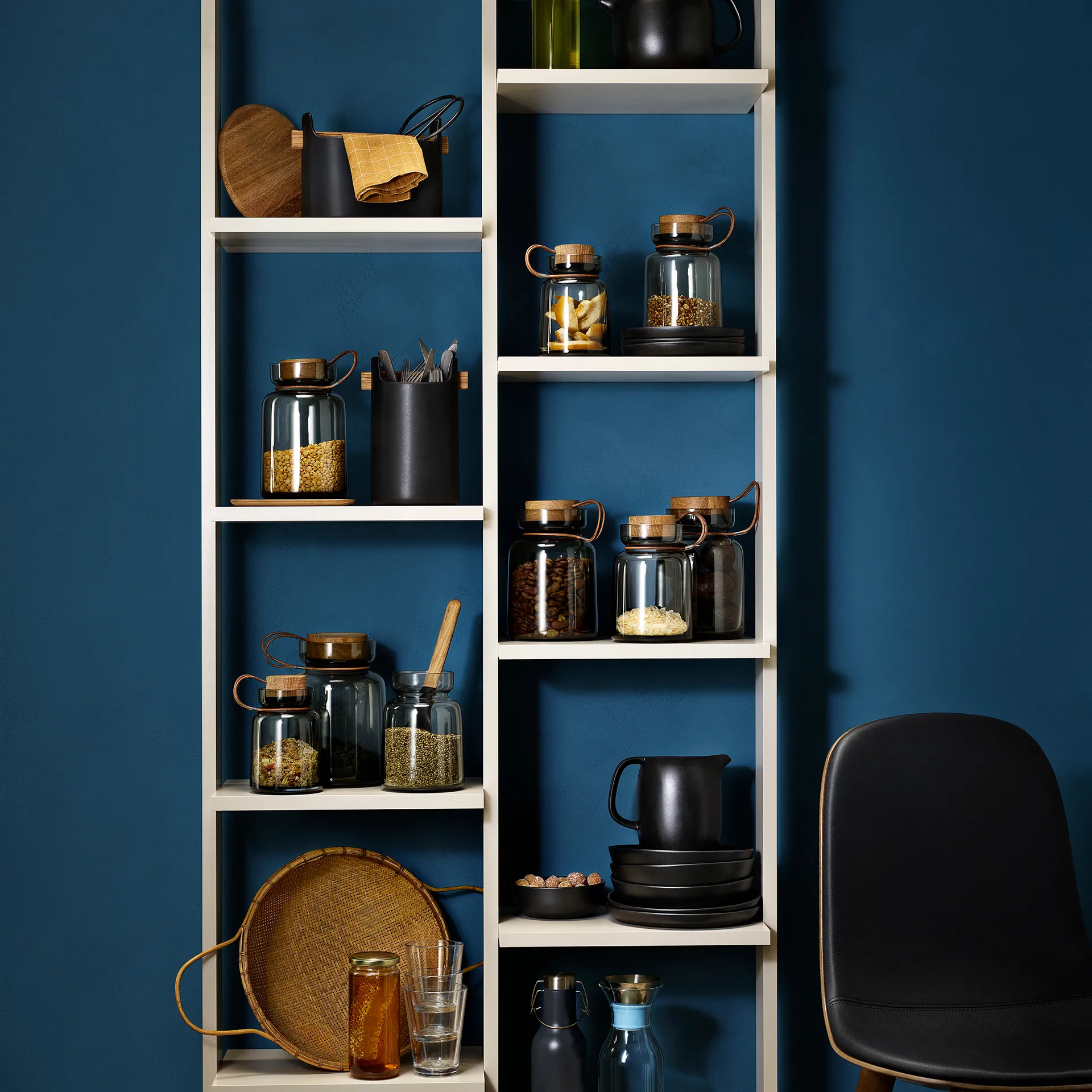 Silhouette opbevaringsglas smokey grey, 2 L Eva Solo