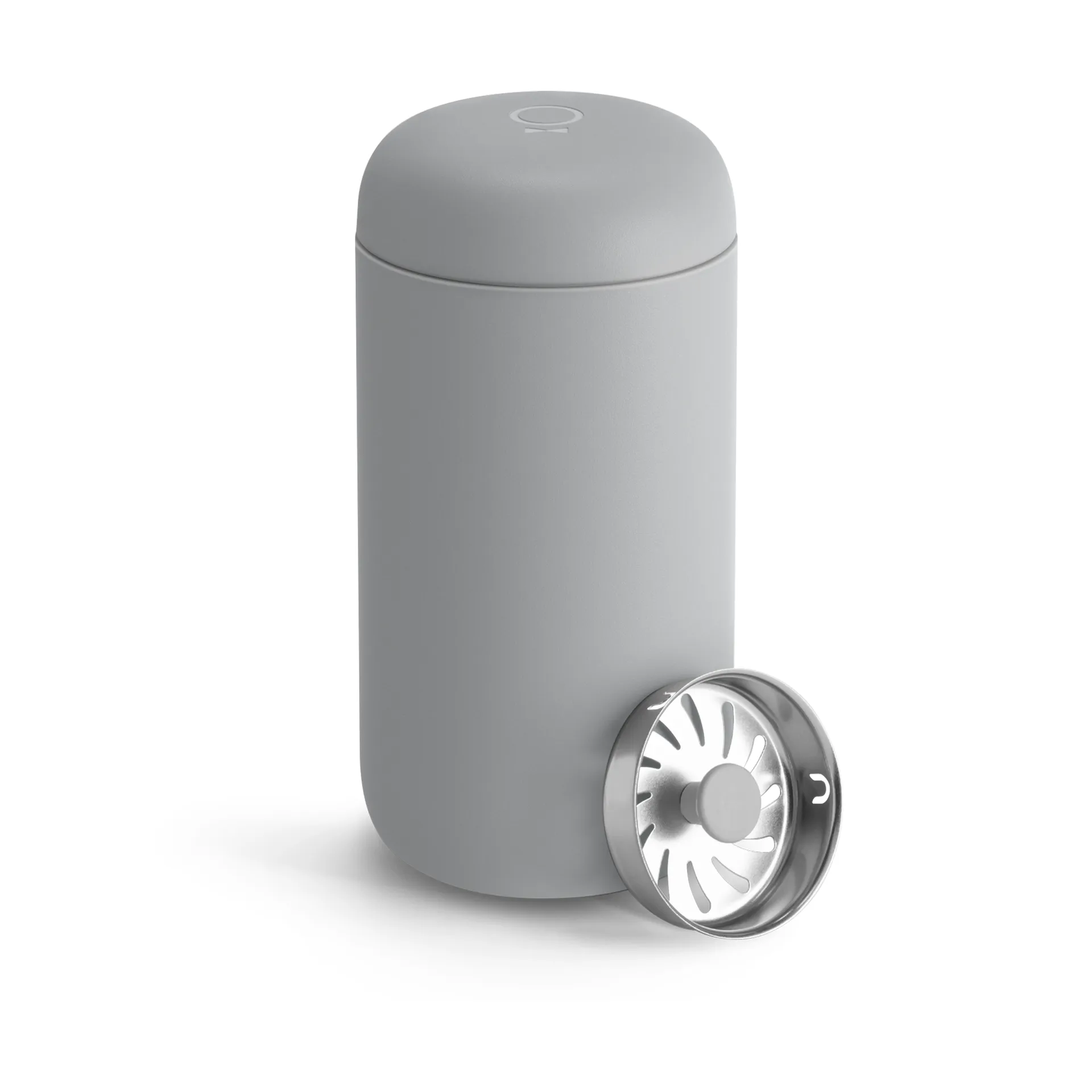 Carter termokrus med stænkskærm 35 cl, Matte grey Fellow