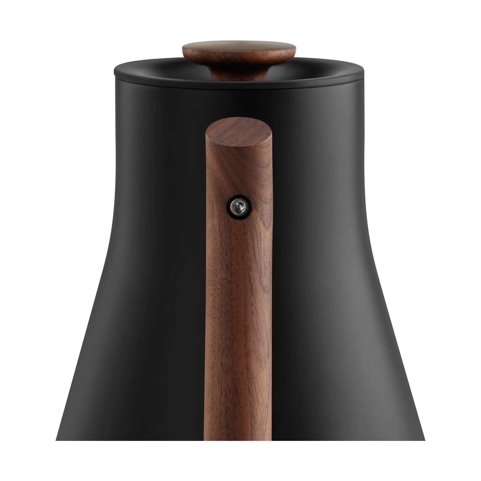 Corvo EKG Pro elektrisk elkedel 0.9 L, Matte black-walnut Fellow