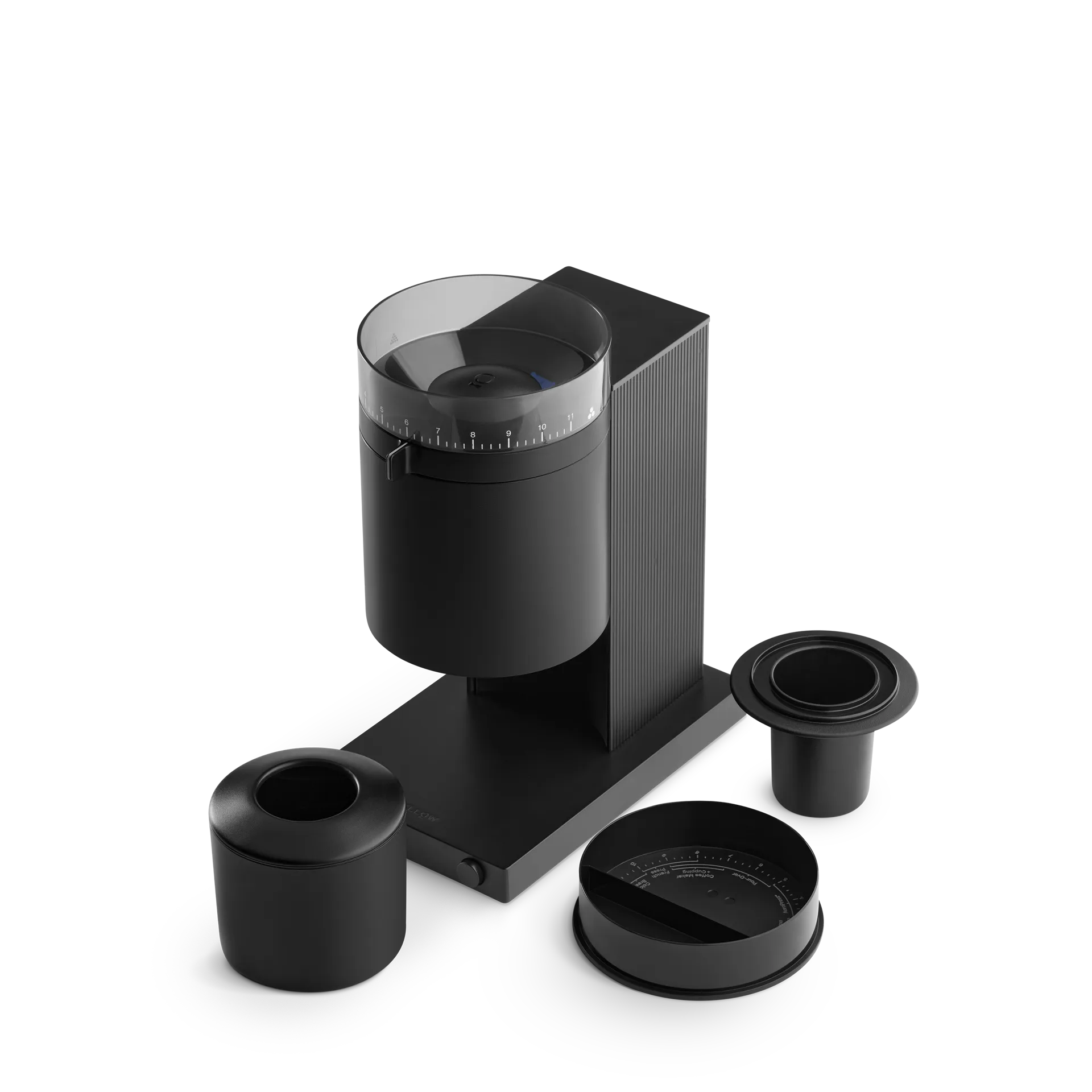 Opus Conical Burr kaffekværn, Matte black Fellow