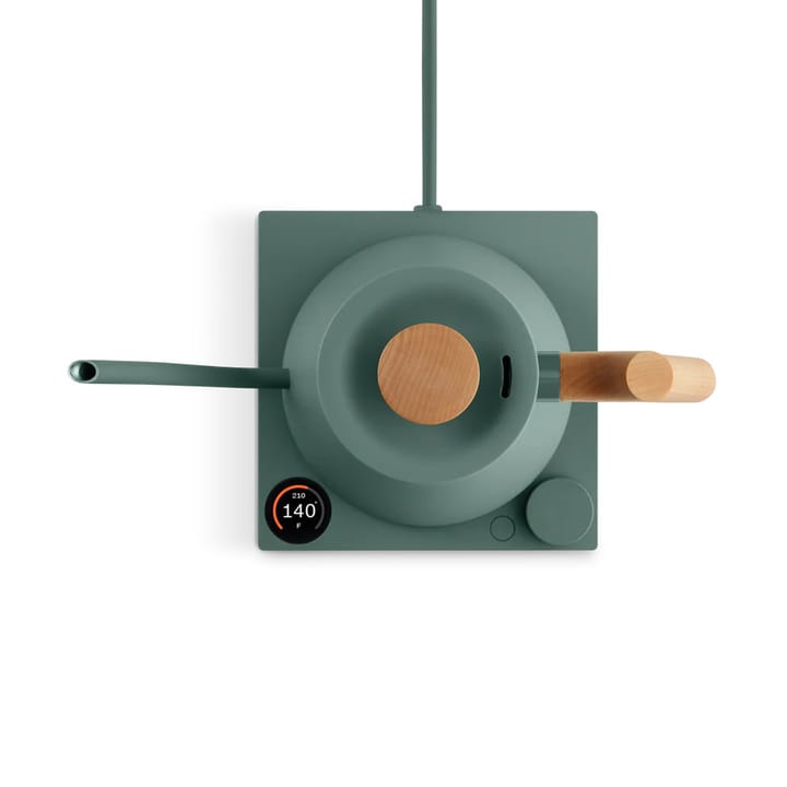 Stagg EKG Pro elektrisk elkedel 0.9 L, Smoke green-maple Fellow