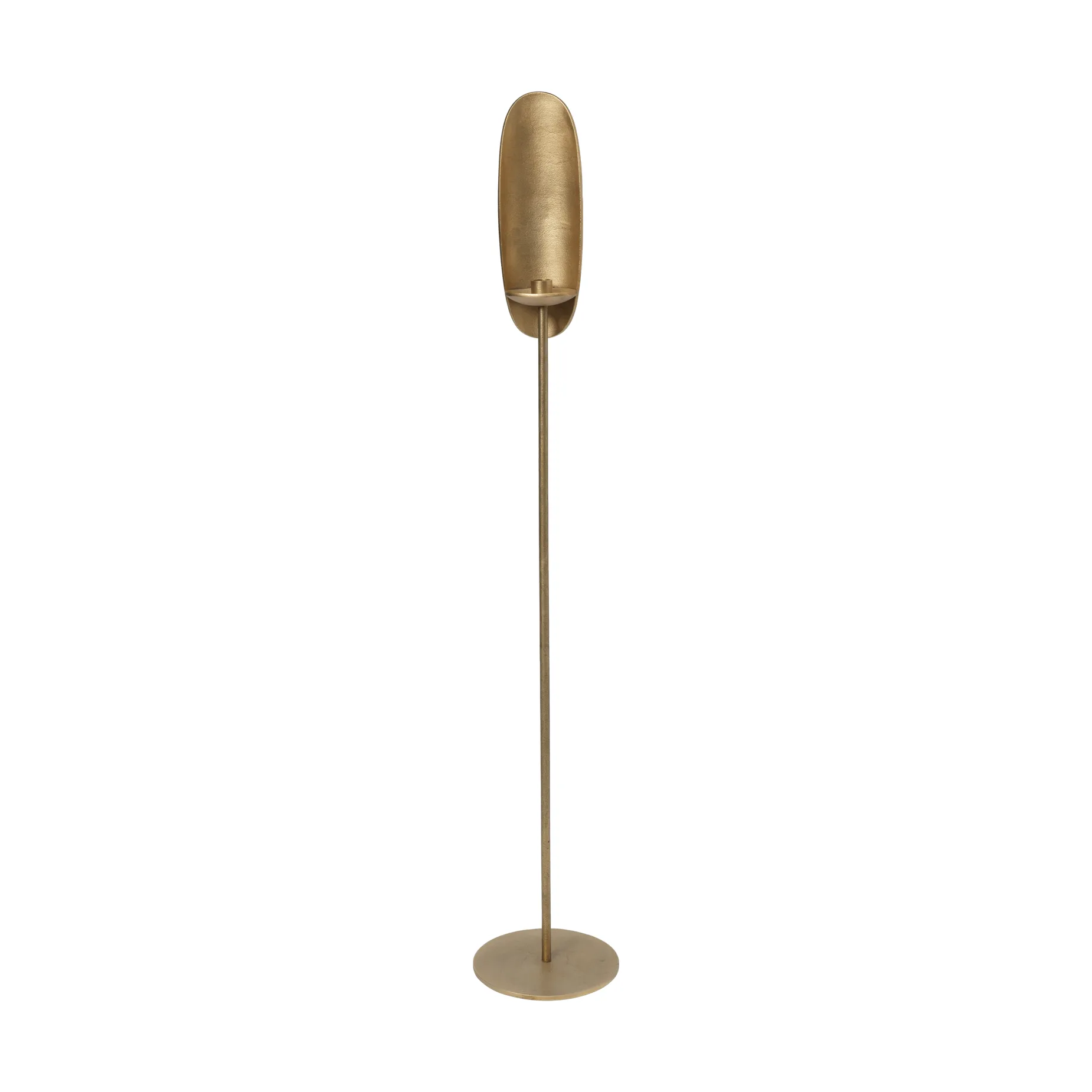 Ferm Living Agapé gulvlysestage Brass finish