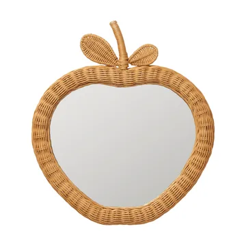 Apple braided spejl - Natural, 40x3x45 cm - Ferm Living